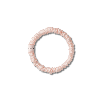 Organic Mulberry Silk Skinny Scrunchie