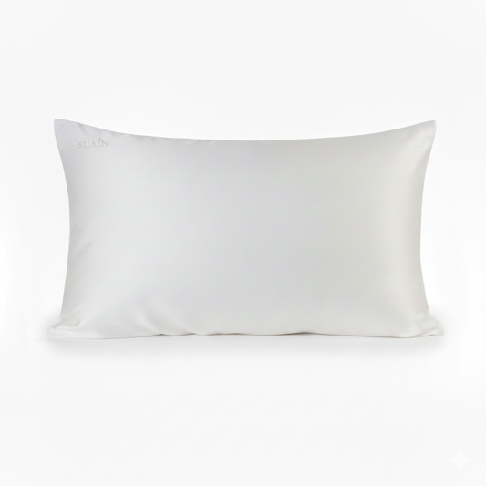 White Mulberry Silk Pillowcase