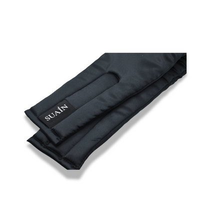 Midnight Black Silk Sleep Mask