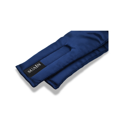 Deep Blue Silk Sleep Mask