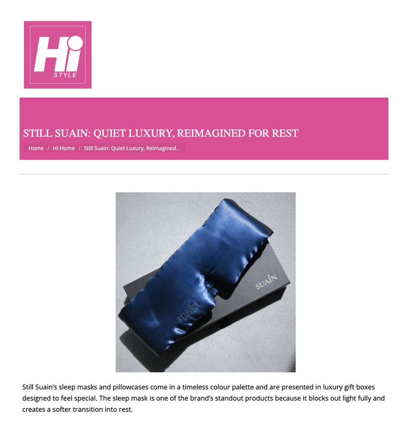 Hi Style feature on Still Suain, December 2025